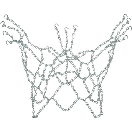 Champion Sports Heavy Duty Galvanized Steel Chain Basketball Net, 21 Inch