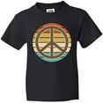 thumbnail image 3 of Inktastic Retro Peace Sign Sunset Youth T-Shirt, 3 of 5
