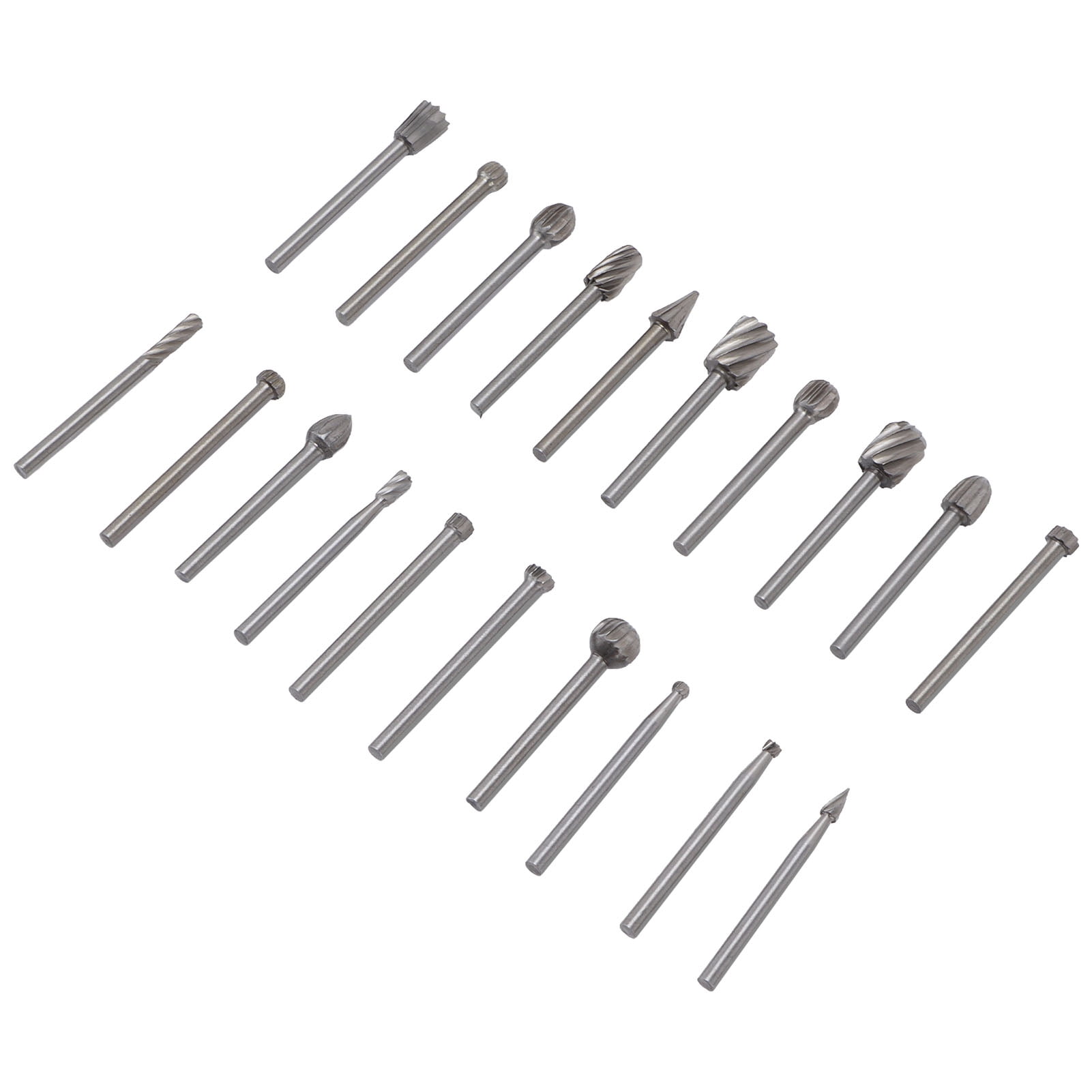 Wood Carving Drill Bit, Reliable HSS Burr Set Wear Resistant For