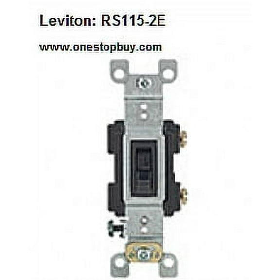 Leviton RS115-2E 15A 120 VOLT FRAMED TOG