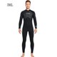 thumbnail image 4 of Soidarity Traje de buceo de 3mm, Material de nailon, buena elasticidad, traje de baño de una pieza de estilo de manga larga, traje de neopreno con ribete Deportes acuáticos Hombres Negro 3XL Soidarity OD020682-06, 4 of 6
