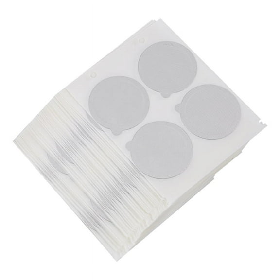 240Pcs Refillable Coffee Capsule Flim Sticker Refilling Stainless Steel Capsule Self Adhesive Aluminum Foil Brewer Lid