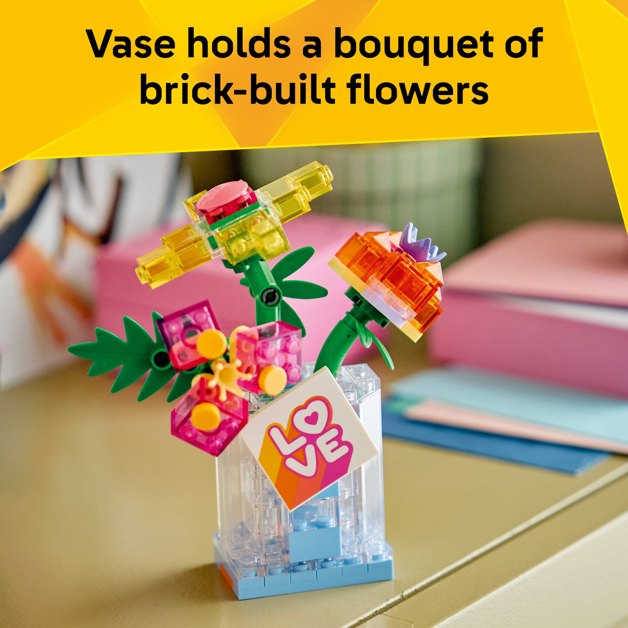 LEGO Creator 3 en 1 Frasco de Perfume Decoración Floral - Juguete de Construcción para Niñas y Niños, Mayores de 8 Años - Decoración para Dormitorio o Escritorio - 3 Opciones de Construcción - Regalo de Cumpleaños - 31383 6