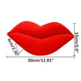 thumbnail image 3 of FNGZ Pillow Case Clearance Lips Plush Toys Sexy Red Lips Big Lips Pillow Valentine's Day Gift, 3 of 4