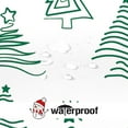 thumbnail image 4 of Christmas Shower Curtain, Green Christmas Tree Shower Curtains for Bathroom Decor, White Green Winter Holiday Shower Curtain, Merry Christmas Xmas Pine Fabric Cloth Bath Curtain, 72 x 72 Inch, 4 of 6