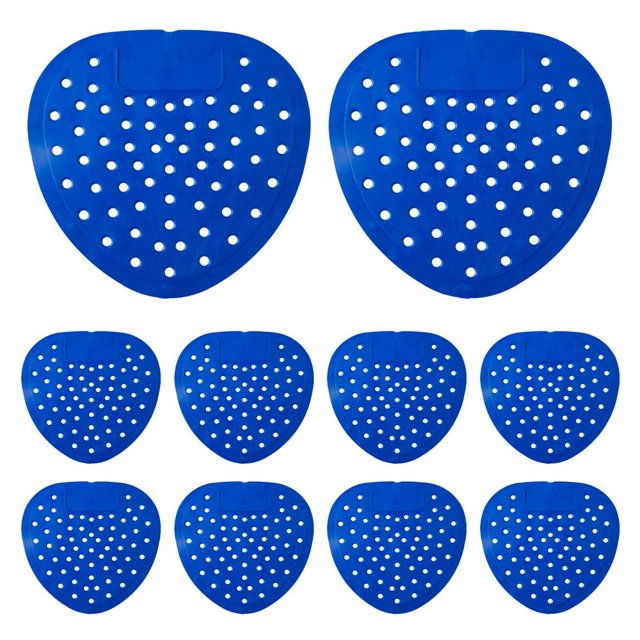 10 piezas de desodorante antimicrobiano con fragancia para urinario de hombre, almohadilla aromática para orina de piscina, filtro ecológico, alfombrilla para urinario