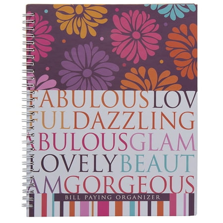 bill organizer book with