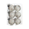 thumbnail image 1 of CAIROYAR 6 piezas de adornos navideños iridiscentes, bolas decorativas para árbol de Navidad, 1 of 1