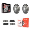 thumbnail image 1 of Transit Auto Front Coated Disc Brake Rotors and Semi-Metallic Pads Kit for Car Suzuki SX4 Crossover KGS-100394, 1 of 11