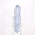 thumbnail image 4 of Peluca de cosplay Genshin Impact Kamisato Ayaka para Halloween, 4 of 4