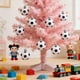 thumbnail image 3 of 12 adornos navideños de balón de fútbol irrompibles para de , ideales para hogar, graduación y las vacaciones., 3 of 9