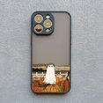 thumbnail image 3 of Bonita funda de teléfono Ghost para iPhone, cubierta trasera a prueba de golpes, 15, 14 Plus, 13, 12, 11 Pro Max, Mini, XS, X, XR, SE2020, 7, 8 Plus, 3 of 5