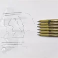 thumbnail image 3 of 7/9/11Pcs Black Sakura Pigma Micron Pen Waterproof Hand-Drawn Design Sketch Needle Pen Fineline Pen Supplies 11 pcs, 3 of 6