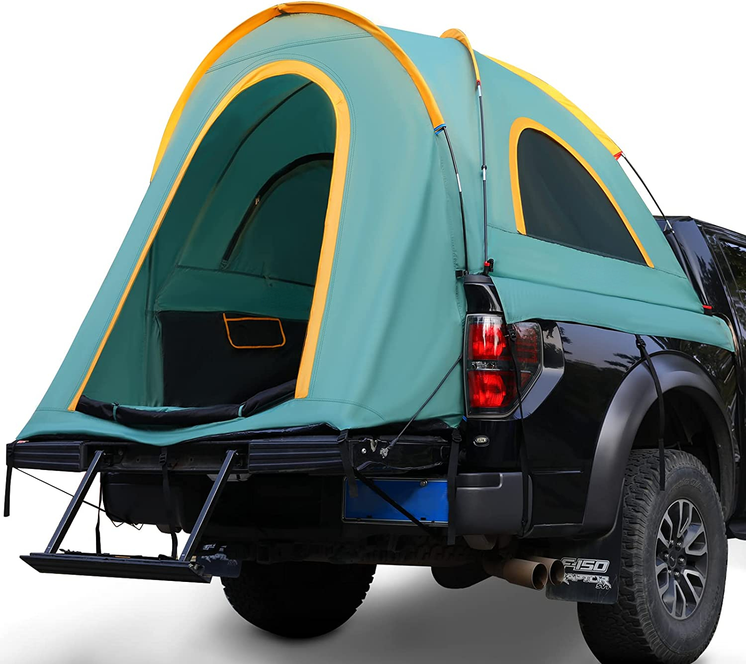 Truck Bed Tent with Rainfly for 5.56 FT Truck Bed 2 Person