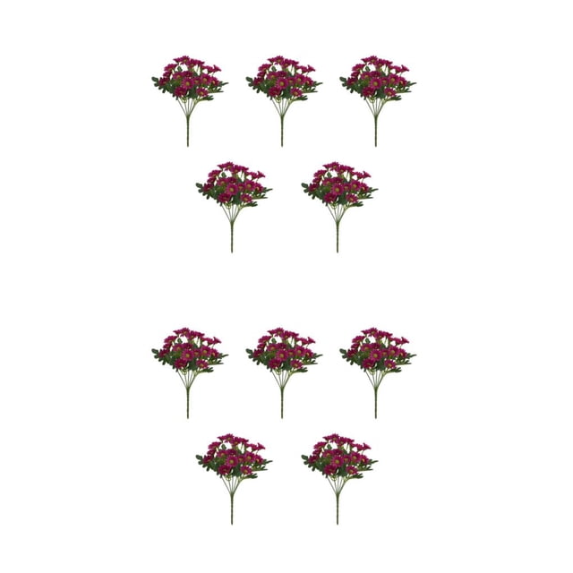 Flores artificiales Toystoory cabezas de crisantemo 5 piezas