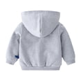 thumbnail image 7 of Toddler Boys Fleece Warm Plush Inner Dinosaur Zip Hooded Jacket Coat (1-8T), 7 of 7