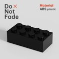 thumbnail image 4 of Ttehgb Toy Classic Bulk Brick Block 2X4 Ladrillo De Construcción De 200 Piezas Negro Compatible con Piezas Y Piezas 3001 Juego Creativo - Compatible con Las Principales Marcas(Color:Negro), 4 of 5