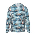 thumbnail image 1 of Fotbe Sea Marine And Lighthouse Chaqueta con Protección Solar UPF 50+ para Hombre y Mujer, Camisa con Capucha y Bolsillos-Large, 1 of 7