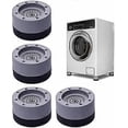 thumbnail image 1 of 4 Pieces Anti Vibration Washing Machine, Anti Vibration Washing Machine Pad for Noise Reduction, Anti Vibration Mat (3.5cm), 1 of 4