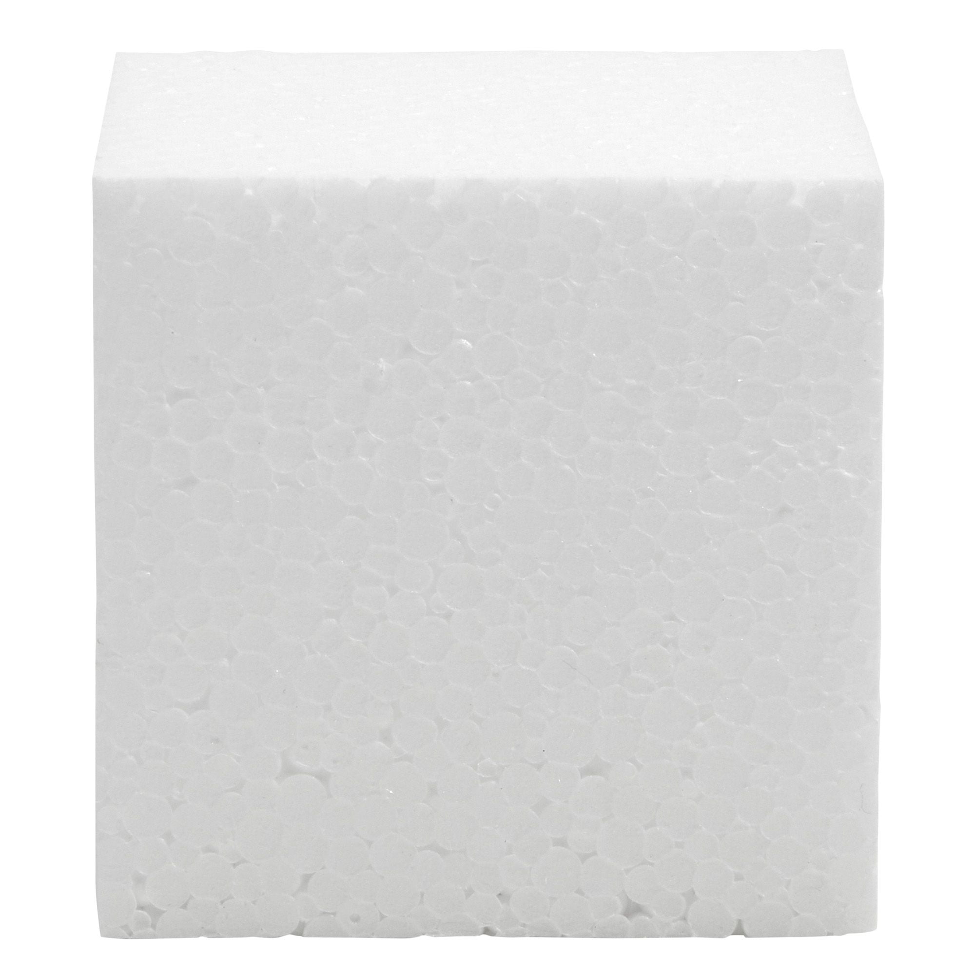 3D Foam Squares White Regular Multi-Pack 10 Pks