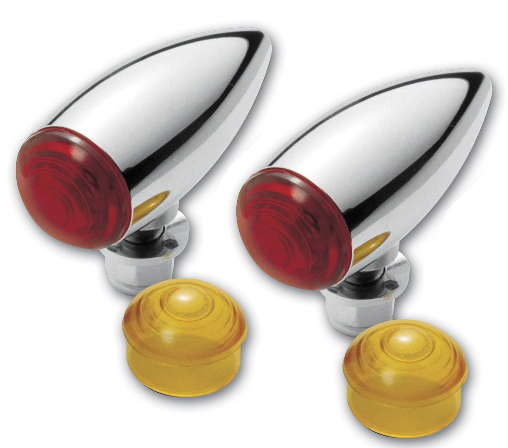 ProOne Smooth Chrome Bullet Turn Signals (400350)