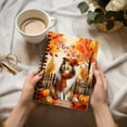 thumbnail image 3 of Happy Thanksgiving Collie Give Thanks Fall Beanie Scarf Welcome Spiral Bound Journal Collie Dog Lover Gifts Idea 5x7in Spiral Notebook - 00020, 3 of 5
