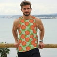 thumbnail image 6 of Rateoe Hand Drawn Strawberry Pattern Sleeveless Gym Shirt Muscle Tee Breathable Workout Shirt Slim-Fit Tank Quick Dry Fit Muscle Tank Top Bodybuilding Sleeveless T Shirt-3X-Large, 6 of 7