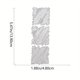 thumbnail image 3 of Troqueles de corte de metal Lapoo Mosaic 14 x 5 cm para scrapbooking, 3 of 6