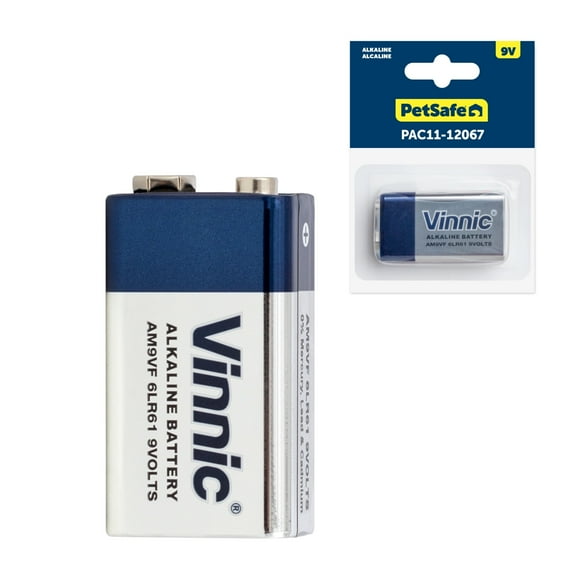 PetSafe 9 Volt Replacement Battery for Compatible Cat & Dog Products, PAC11-12067