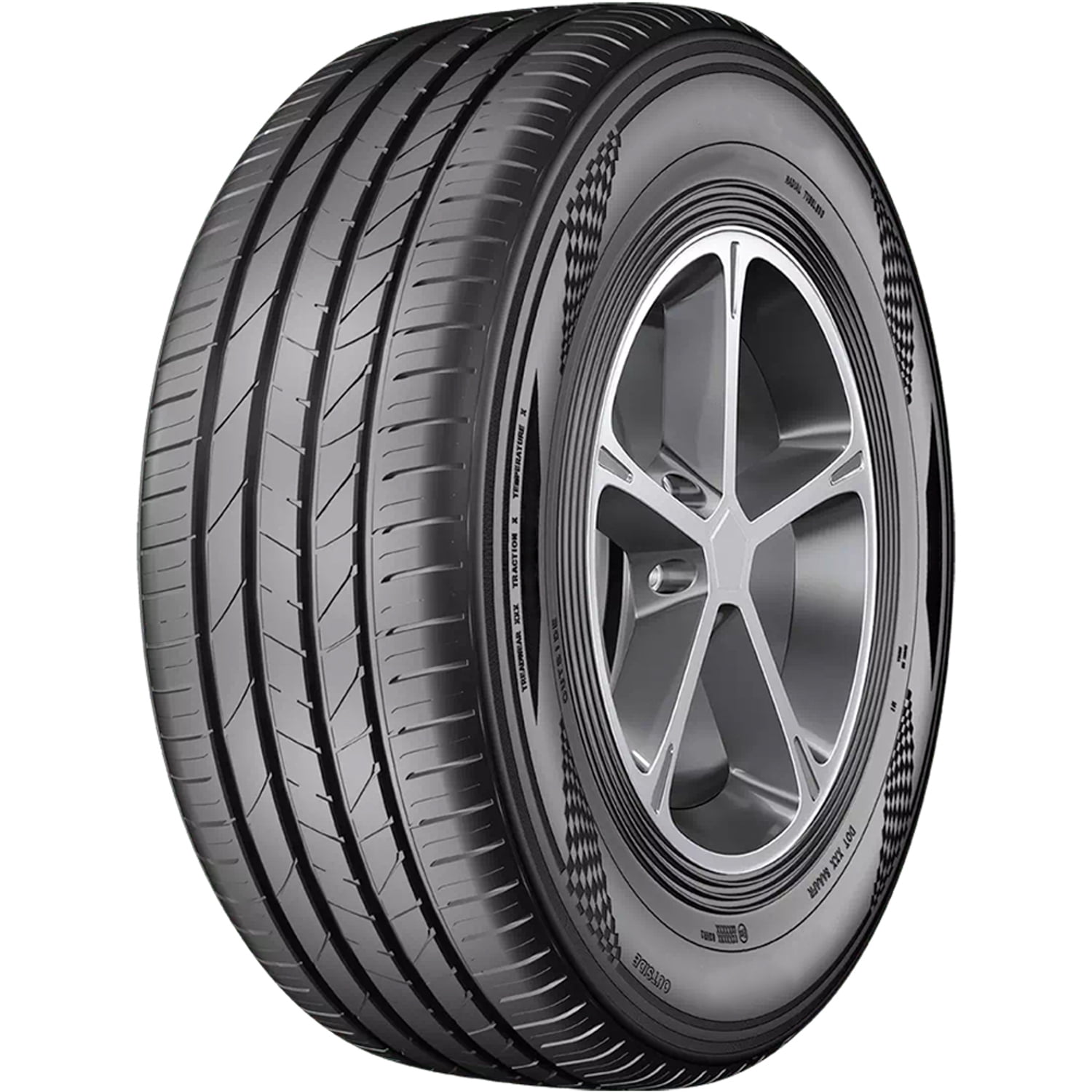 ぴ High Performance Velozza ZXV4 245/45R20 103W XL Tire for