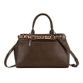 thumbnail image 4 of Montana West Multi-way Crossbody Bag with Removable Leopard Strap,Coffee, 4 of 7