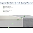thumbnail image 3 of EastVita Foam Camping Mattress, Homhougo Roll Up Foam Mattress with Removable Waterproof Cover, 3-Inch Travel Mattress with Storage Bag, 3 of 7