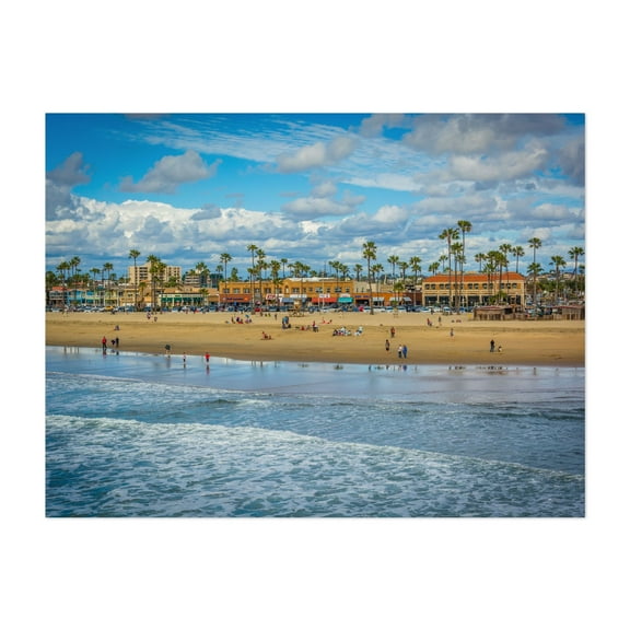 The Heart of Newport Beach - Newport Beach California Photography Unframed Wall Art Print 5 x 7 inches