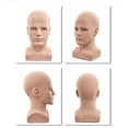 thumbnail image 4 of PVC Adult Male Mannequin Head Head head Wig Bust Professional Display stand Hat, 4 of 9