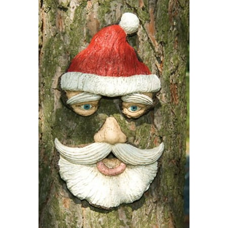 Christmas Tree Face Santa Decoration