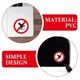 thumbnail image 3 of 8pcs No Pooping Stickers Street Signs Pet Dog Pooping Prohibition Lawn Signs Funny Stickers, 3 of 4
