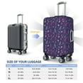 thumbnail image 5 of Bingfone Dance Skull Star Luggage Cover Washable Suitcase Cover Protector Anti-scratch Suitcase cover Fits 18-32 Inch Luggage (No luggage included), 5 of 8
