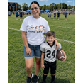 thumbnail image 4 of Women's Cute Game Day Graphic Football T Shirt, Cute Football Graphic Tee, Football Shirt for Women, Game Day Shirt, Football Season Tee, Football Fan Gift, 4 of 5