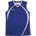 thumbnail image 1 of ASICS Mens 3-Tone Tank Top, Blue, X-Large, 1 of 2