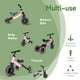 thumbnail image 2 of besrey Bicicleta para niños 5 en 1 para niños de 1 año a 4 años, Triciclo para niños pequeños, Triciclo para niños, Juguetes para niños y niñas, Entrenamiento de Equilibrio, Pedales extraíbles, 2 of 5