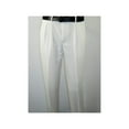 thumbnail image 3 of Men 2pc Stacy Adams leisure suit guayabera traditional matching Set 2201 White, 3 of 6