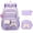 Purple, variant on Grils Backpack Set for School with Lunch Bag Pencil Case 3Pcs Cute Kids Teens Bookbag for Kindergarten Elementary Preschool Middle School, Black Purple