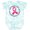 Tie Dye Green, variant on Inktastic Cleft Palate Cleft Lip Awareness Ribbon Boys or Girls Baby Bodysuit
