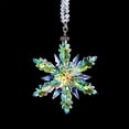 thumbnail image 5 of Car Charms for Rear View Mirror, Crystal Snowflake, Car Hanging Accessories, 4 in Faceted Blue, Winter Festive Accents, 2026 Dated, 1 Pc, 5 of 6