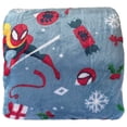 thumbnail image 2 of Big One Oversized Christmas Spider-Man Plush Throw Blanket, Spiderman 5ft x 6ft, 2 of 4