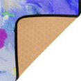 thumbnail image 4 of Abstract Floral Strokes 80''x58'' Extra Large Plush Memory Foam Rug, Soft, Absorbent, Non Slip, 4 of 7