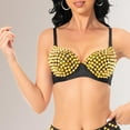 thumbnail image 6 of Abbraccia Rivet Corset Dance Costume Chic Push up Bra for Club Women Girls Performance L, 6 of 8