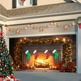 thumbnail image 3 of Fwttom Christmas Garage Door Cover Decorations - Snowflakes & Christmas Balls Banner Garage Door Decor Outdoor Indoor for Xmas Holiday,, 3 of 6