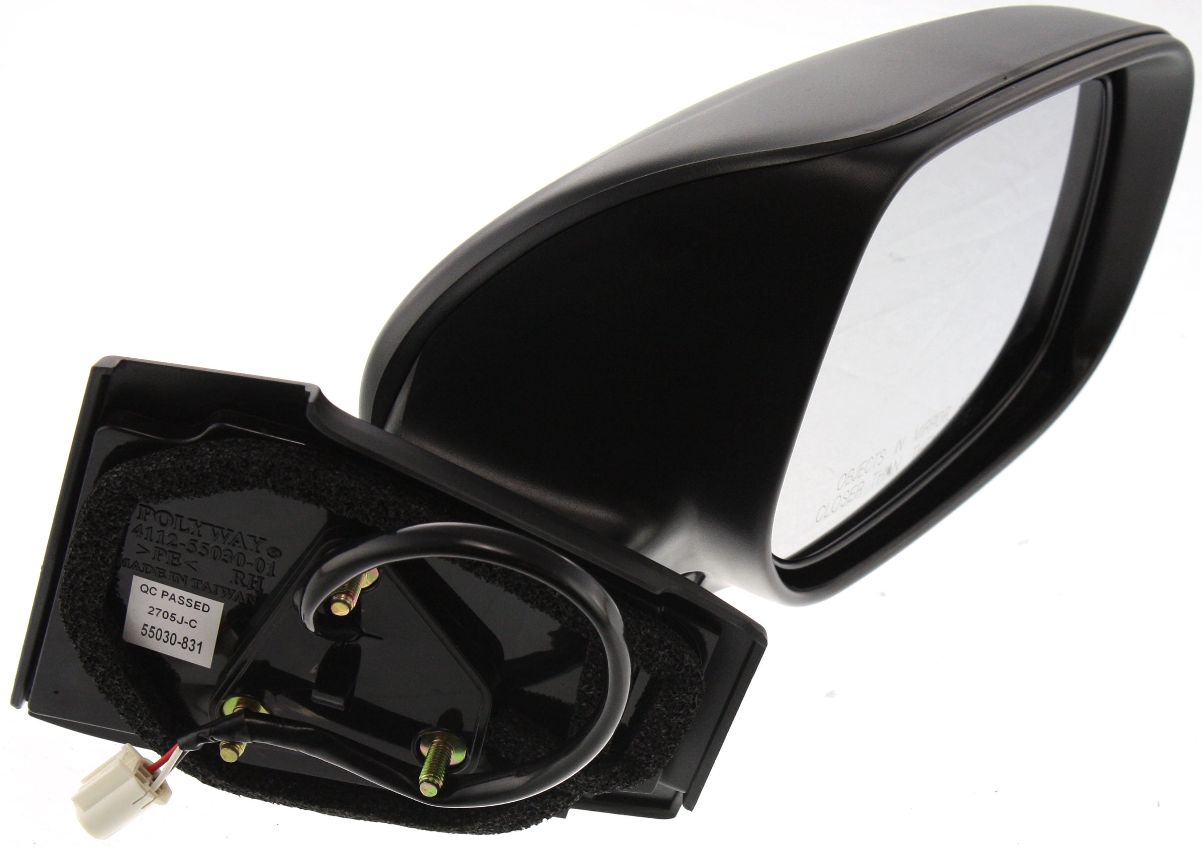Mirror Compatible With 2007-2011 Toyota Yaris Right Passenger Side Paintable Kool-Vue
