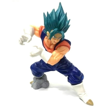 18cm Dragon Ball Z Super Saiyan God Vegeta Kamehameha Blue Hair